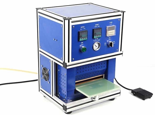 Punzonatrice pneumatica a bottone, attrezzatura manuale per l'assemblaggio di cellule a sacchetto