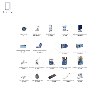 Linea di produzione della batteria al litio del laboratorio per il certificato di iso del CE delle cellule della moneta